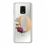 &bdquo;Letter Alphabet Flowers Z&ldquo; silikoninis dangtelis skirtas Xiaomi Redmi Note 10 10S 9 9S Pro Max 9T 8T 8 7 6 5 Pro 5A 4X 4 telefono dėklas Redmi Note4(32 64GB)