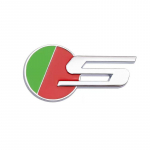 3D metalinis SR logotipas automobilio lipdukas su &scaron;oniniu sparnu, galinio bagažinės emblemos ženklelio lipdukais, skirta X-TYPE F-TYPE XE XF XJ XJR XFR priedams