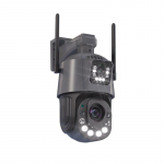 Nauja 6MP WiFi IP kamera PTZ lauko dviejų ekranų 36x optinis priartinimas 120M IR naktinio matymo žmogaus aptikimo CCTV stebėjimo kamera iCsee EU Plug