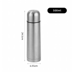 350/500/750/1000 ml Kavos termoso terminio vandens butelis arbatai kar&scaron;tiems ir &scaron;altiems gėrimams nerūdijančio plieno vakuuminiu sandarumu izoliuoti termoso vandens kolbų buteliai 500ml