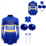Vaikų Mergaičių Palaidinės &Scaron;ortai Cheerleading Apranga Helovino Karnavaliniai Kostiumai &Scaron;okio Vakarėlio Apranga 13-14 Years