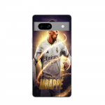 &bdquo;Maniacase&ldquo; dėklas, skirtas &bdquo;Google Pixel 7a Kylian Mbappe Real Madrid&ldquo; fonui
