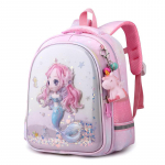 Vaikų darželio vandeniui atsparūs krep&scaron;iai mergaitėms Lengvi stuburo apsauga Mieli vienaragio animacinių filmų kuprinė ikimokyklinis pradinis knygų krep&scaron;ys