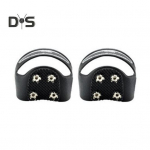 &bdquo;Crampons&ldquo; &bdquo;Ice Snow Traction&ldquo; spaustukai, neslystantys 5 ta&scaron;kų griebtuvų smaigaliai, skirti vaik&scaron;čioti Bėgiojimui Žygiai lauko žiemos sportui M