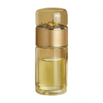 Stiklinis arbatos sietelis su dvigubos sienelės izoliacija, arbatinukas, nepralaidus, ne&scaron;iojamas, kelioninis arbatinis 280ml