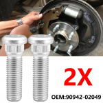 2X skirtas Scion XB XD XA Toyota Camry Celica Corolla Lexus RX330 ES330 automobilio rato kai&scaron;čio smeigės veržlės 90942-02049 90942-02037 90942-02070 M12x1.5