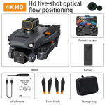 2025 Naujas P8 Pro GPS Dronas 8K 5G Be&scaron;epetėlis Variklis Profesionalus Kliūčių Vengimas Be&scaron;epetėlis Variklis Orinės Fotografijos Orlaivis Dovanos Žaislai Black4KBag1B