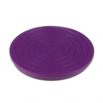 1vnt virtuvės keptuvės kepimo įrankis Plastikinė torto lėk&scaron;tė, besisukantis, neslystantis apvalus torto stovas Tortų dekoravimo sukamasis stalas balta