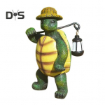 Vėžlio sodo statula, derva, lauko dekoras, vėžlio figūrėlė, atspari oro sąlygoms, stovinti vėžlio skulptūra kiemo terasos vejai Tortoise