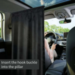 2vnt/komplektas Skėčiai nuo saulės Privacy Curtain Taxi Automobilių izoliacinės užuolaidos pertvaros apsaugos užuolaidos Komercinių transporto priemonių automobilių priedai CHINA