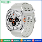 &bdquo;SACOSDING New Watch 7 Ultra&ldquo; i&scaron;manusis laikrodis, 500 mAh, balso asistento laikrodis, vyrams ir moterims, AMOLED, &bdquo;Bluetooth&ldquo;, skambučių, &scaron;irdies ritmo, sportinis i&scaron;manusis laikrodis