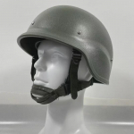 QGF03 Taktinis Kevlaro &scaron;almas su odine pakaba ir lengvu plastikiniu apvalkalu lauko treniruotėms Double-Sided Cover Included