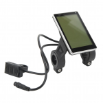 Elektrinio dviračio M5 LCD ekranas vandeniui atsparus jungties skydelis Elektrinio paspirtuko ekrano skydelio ekranas
