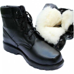 Vyri&scaron;ki žieminiai medvilniniai batai su vilnoniu pamu&scaron;alu - &Scaron;ilti lauko karinio stiliaus sniego batai 40