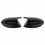 Anglies pluo&scaron;to galinio vaizdo &scaron;oninių veidrodėlių dangteliai BMW Z 4 Z4 E89 sDrive18i sDrive20i sDrive23i sDrive28i sDrive30i sDrive35 09-16 Bright black