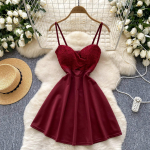 Vasaros Moteri&scaron;ki V formos i&scaron;kirptės Seksualūs Plonų petne&scaron;ėlių Mini Trumpos Seksualios Klubo Vakarėlio Suknelės L