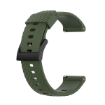 24 mm, skirta Suunto 7/Suunto 9 keičiama apyrankė Mink&scaron;tas silikoninis sportinio laikrodžio dirželis, skirtas Suunto 9 Baro/9 Spartan/9 GPS laikrodžio apyrankei armijos žalia spalva