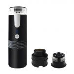 170 ml kavos virimo aparatas USB įkrovimas mažas lauko ne&scaron;iojamas automobilinis belaidis ekstrahavimo espresso miltelių aparatas juoda