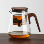 Kar&scaron;čiui atsparus stiklinis arbatinukas Bonston, magnetinis jungiklis, 27oz kava