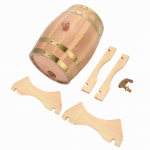 Vintažinio medžio ąžuolo medienos vyno statinė alaus viskio romo portvedžiui 5L