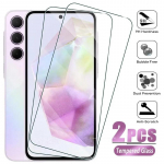 2 vnt. grūdinto stiklo Samsung Galaxy A13 A55 A35 A25 A15 A53 A73 ekrano apsauga Galaxy A05 A14 A24 A34 5G A41 A54 A80 For Samsung A12 gryna