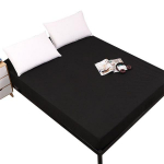 Vandeniui atsparus patalynės užvalkalas, pritvirtintas paklodės čiužinio užvalkalas, elastinė juosta, reguliuojama lovatiesė be pagalvės užvalkalo 80cmX200cmX30cm Sheet