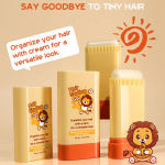 1Pc Hair Wax Stick for Adults and Kids Long Lasting Moisturizing Non Greasy Styling Easy to Use Compact Portable Hair Styling Tool Accessory One Size geltona