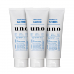 Uno Whip Wash Scrub 130g X 3 FREE