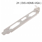 1 vnt. 12 cm auk&scaron;to profilio laikiklio adapteris HDMI, DVI, VGA prievadui vaizdo plok&scaron;tės jungtims 2#（DVI+HDMI+VGA）