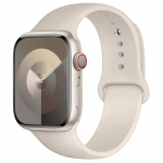 Silikoninis dirželis Apple Watch apyrankei 44mm 40mm 49mm 45mm 41mm 38mm 42mm Correa diržo apyrankė IWatch Series 9 8 7 6 5 3 SE Ultra 2 38 40 41 mm S-M