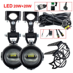 Papildomas rūko žibintas Priekiniai laikikliai LED vairavimo žibintas BMW R1200GS Adventure LC F650GS F800GS F700GS Motociklų priekiniai žibintai