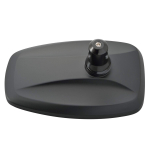 Daytona 16003 Didelio matomumo veidrodis, Motociklo veidrodis, Remonto produktas, Veidrodžio korpusas, 1 vnt., Lygiagretus, Juodas juoda