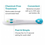 Elektroninis niežulį mažinantis prietaisas nuo uodų įkandimo Ne&scaron;iojamas nuo niežėjimo skirtas ra&scaron;iklis nuo uodų įkandimo