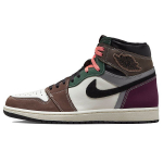 Air Jordan 1 High OG Rankų darbo Unisex Kedai Daugiaspalviai Juodi Archaeo-Rudi DH3097-001 42