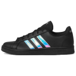Adidas Grand Court Base Juodi irklūs vyri&scaron;ki kedai Core-Black Cloud-White Grey GV6704 36