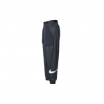 Nike Sportswear Swoosh austinės megztos sportinės kelnės moterims, juodos CJ3777-010 M