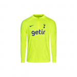 Nike Tottenham Hotspur ADV Žaidėjo versijos futbolo mar&scaron;kinėliai su pusiau užtrauktuku 22-23 Vyri&scaron;ki vir&scaron;utiniai drabužiai Fluorescentiniai DM2284-702 XL