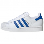Adidas Superstar 2 Balti Mėlyni Vyri&scaron;ki Kedai Debesėlio Baltumo Pagrindinės Juodos Spalvos JQ4729 36
