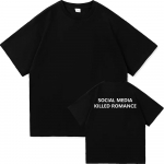Socialinė žiniasklaida nužudė romantiką mar&scaron;kinėliai vyrams esteti&scaron;ki Valentino lai&scaron;ko atspaudas mar&scaron;kinėliai unisex auk&scaron;tos kokybės porų medvilniniai mar&scaron;kinėliai S