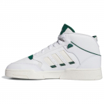 Adidas Originals Drop Step XL 2.0 suvarstomi laisvalaikio bateliai, patogūs, neslystantys, patvarūs, vidutinio ūgio riedlenčių bateliai, unisex sportbačiai, balti, žali, IG8532 36