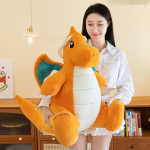 Pok&eacute;mon pliu&scaron;inis žaislas greitas drakonas lėlė pliu&scaron;inė lėlė miego pagalvė lėlių automato dovana 70cm