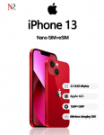 Atnaujintas Apple iPhone 13 i&scaron;manusis telefonas su Nano-SIM+eSIM 128GB raudona
