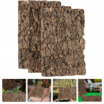 3 vnt. roplių žievė vėžlio kraikas kam&scaron;tis roplių reikmenys terariumo kra&scaron;tovaizdis medžio dekoras gyvatės laipiojimo platforma 30X20X2CM