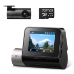 70mai vaizdo registratorius A510 su priekine ir galine kameromis ir 64GB SD kortele 5MP Naktinis STARVIS 2 vaizdo registratorius su IMX675 Parkavimo ADAS Saugus vairavimas