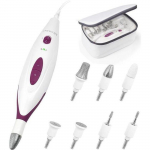 Kit de manucure et p&eacute;dicure MEDISANA MP 815 - Blanc - 7 accessoires pour soin des ongles et de la peau