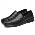 Nauji Verslo Loafers Vyri&scaron;ki Mokasinai Natūralios Odos Plok&scaron;čiapadžiai Laisvalaikio Batai Įslystami Basakojai Batai Daug Skylučių Italijos Prabangūs Penny Batai 38