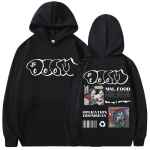 Reperis Mf Doom MM MAISTAS Pasaulio pabaigos Albumas Grafinis Džemperis Vyrams Naujos Mados Džemperiai Juokingas Spaudinys Džemperis Harajuku Megztiniai Vyrams Ilgi L black