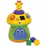 Jouet pour b&eacute;b&eacute; - MOLTO - Compagnon musical lumineux - 6 activit&eacute;s - Hauteur 40cm