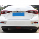 Automobilio ABS chromo dangtelio apdaila, galinė galinė rūko žibinto lempos rėmo lazdelė, skirta Mazda 3 Mazda3 Axela M3 2014 2015 2016 2017 m. Hatchback 2014-2016