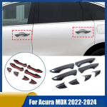ABS Anglies Pluo&scaron;to I&scaron;orinės &Scaron;oninės Durų Rankenėlės Dangtelio Apdaila Acura MDX -2024
